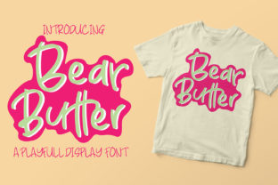 Bear Butter: A Versatile Display Font for Editorial Design