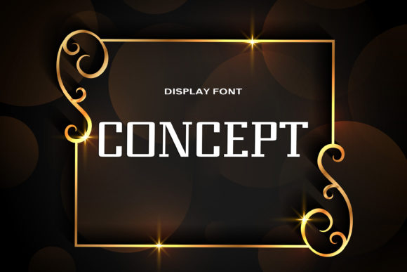 Concept: A Dynamic Display Font for Digital Design