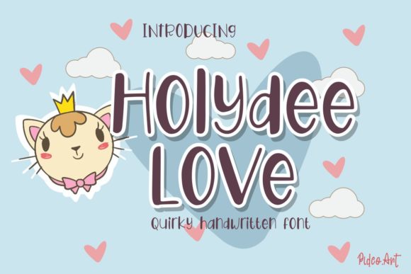 Holydee Love: A Joyful Typeface for Handmade Creations