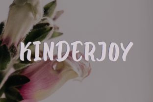 Kinderjoy: A Playful Font for Editorial Design