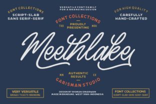 Meethlake: A Font That Brings Warmth to Your Handmade Creations