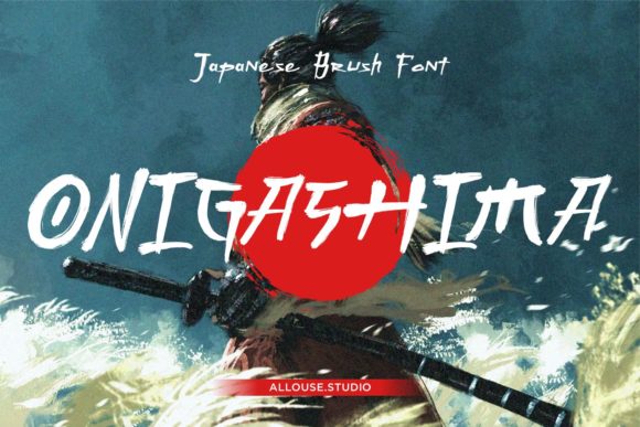 Onigashima: A Bold Japanese-Inspired Display Font