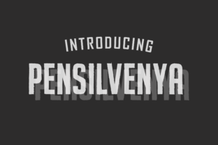 Pensilvanya: A Strong Sans Serif for Editorial Design