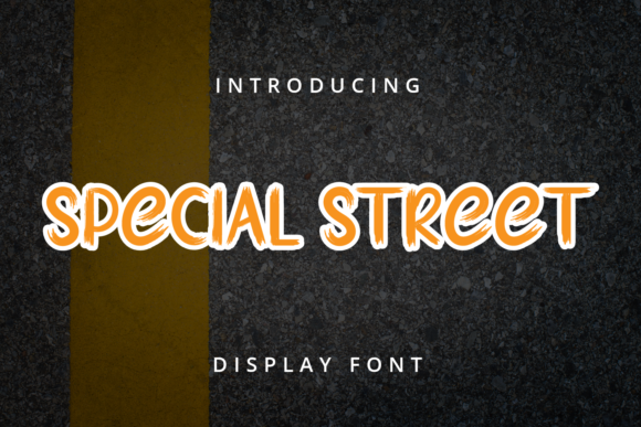 Special Street: A Font That Speaks the Language of Urban Creativity