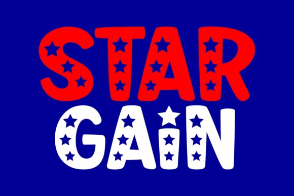 Star Gain Font for Professional Branding and Design