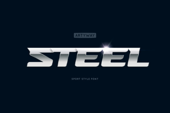 Steel Font for Bold Campaign Designs