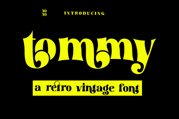 Tommy Display Font for Web Design