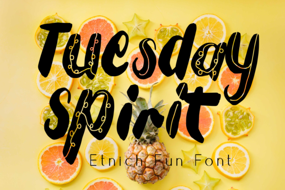 Tuesday Spirit: A Font That Elevates Branding