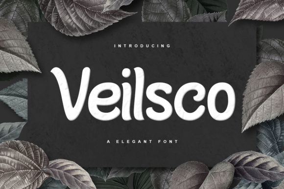 Veilsco: A Fresh Display Font for Modern Branding