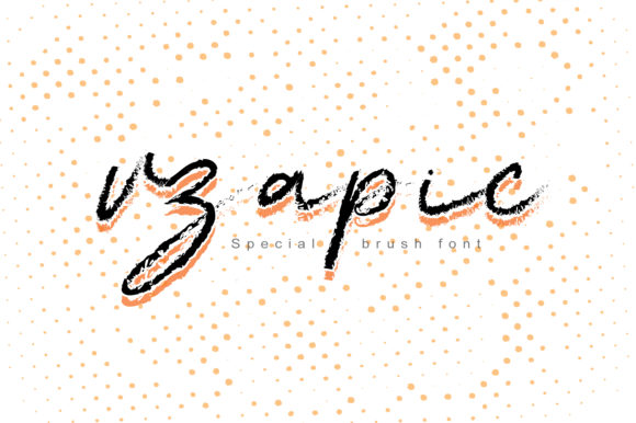 Vzapic: A Creative Display Font for Digital Branding