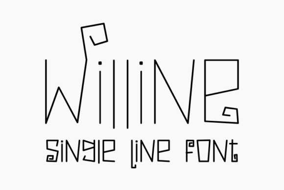 Willine: A Modern Display Font for Web Design Projects